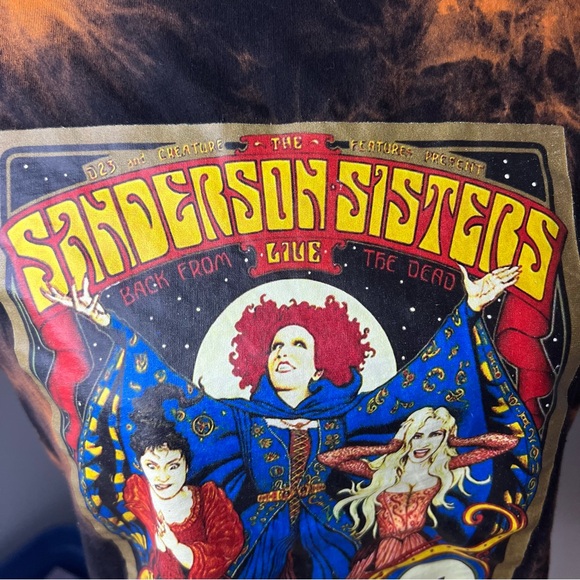 Hocus Pocus Sanderson Sisters Graphic Tie-dye T-shirt - Picture 4 of 7